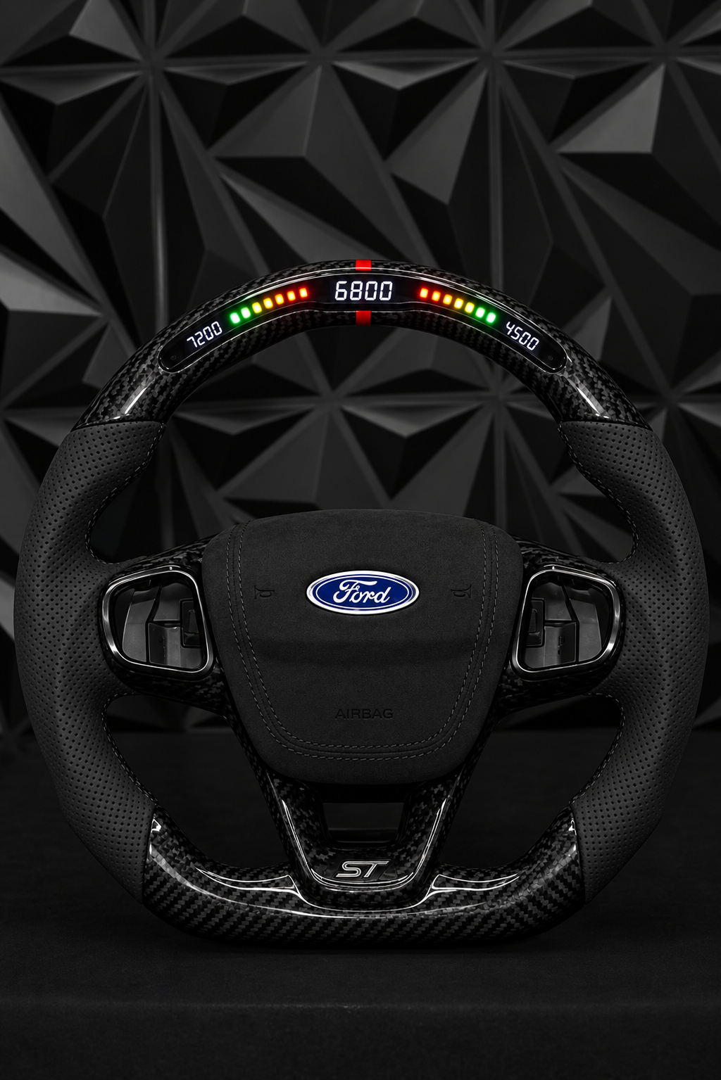 Volante Ford personalizado cliente